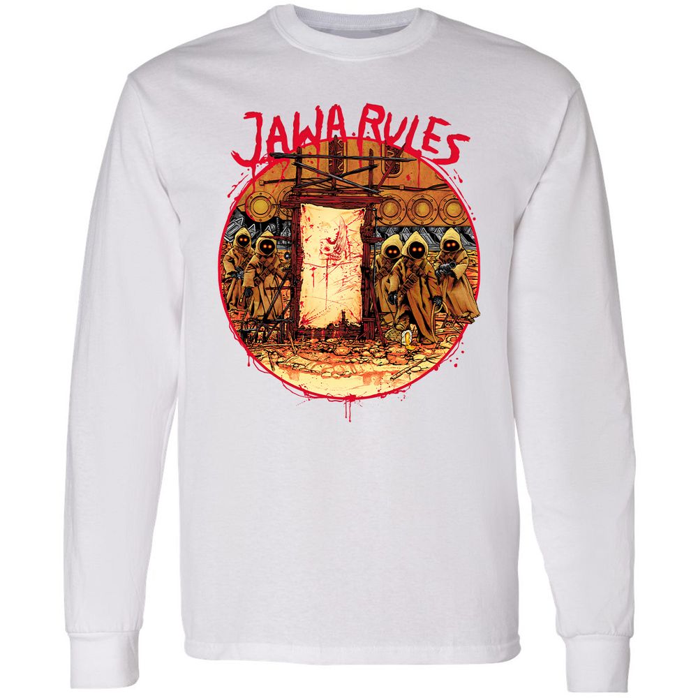 Long Sleeve T-Shirt - HUH5HDRT - White - 5