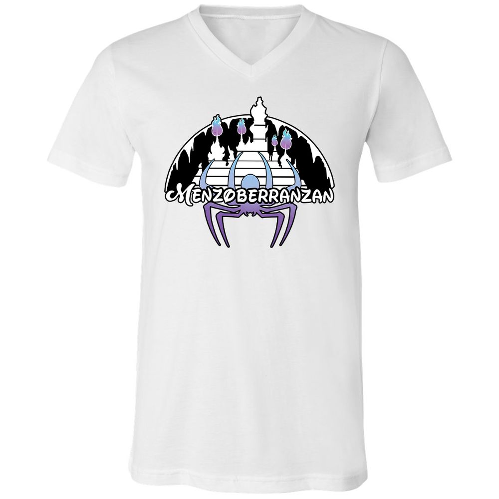 Unisex V-Neck T-Shirt - 61RZZJWE - White - 5