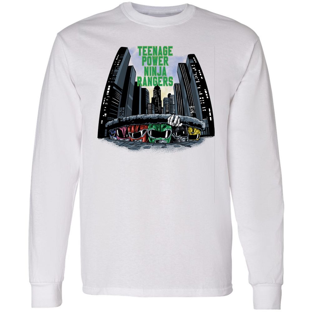 Long Sleeve T-Shirt - FFBBYJKH - White - 5
