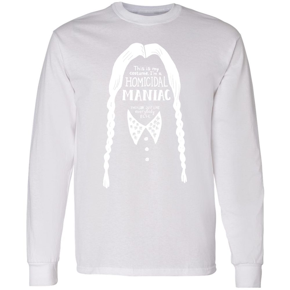 Long Sleeve T-Shirt - 5VTNYJJR - White - 5