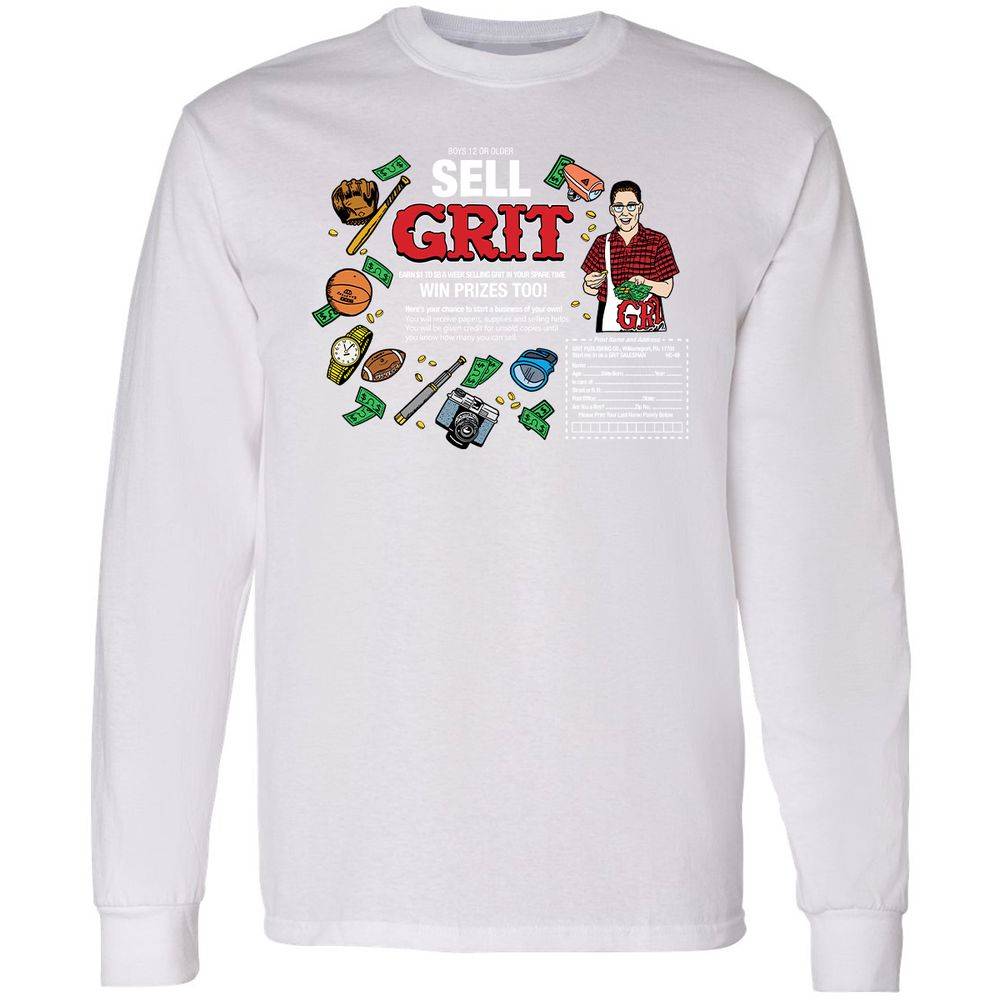 Long Sleeve T-Shirt - RLJCX3SD - White - 5