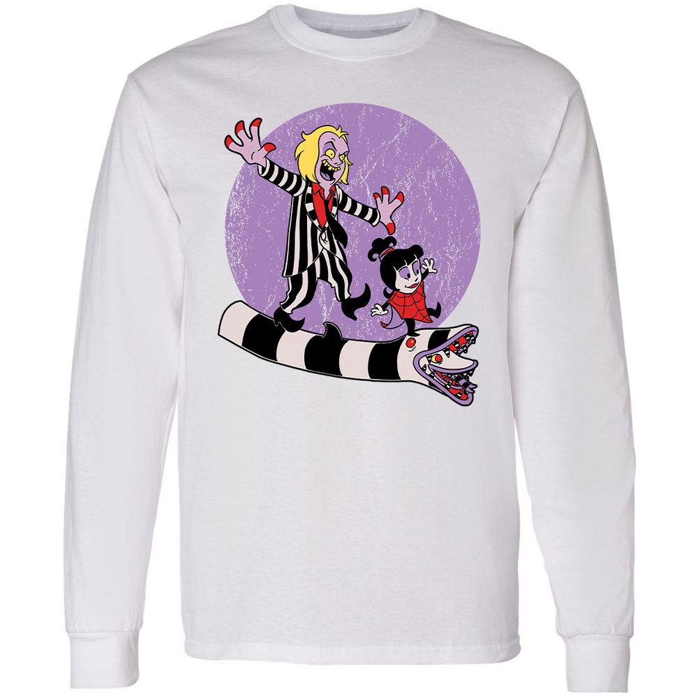 Long Sleeve T-Shirt - NQ61YHGP - White - 5