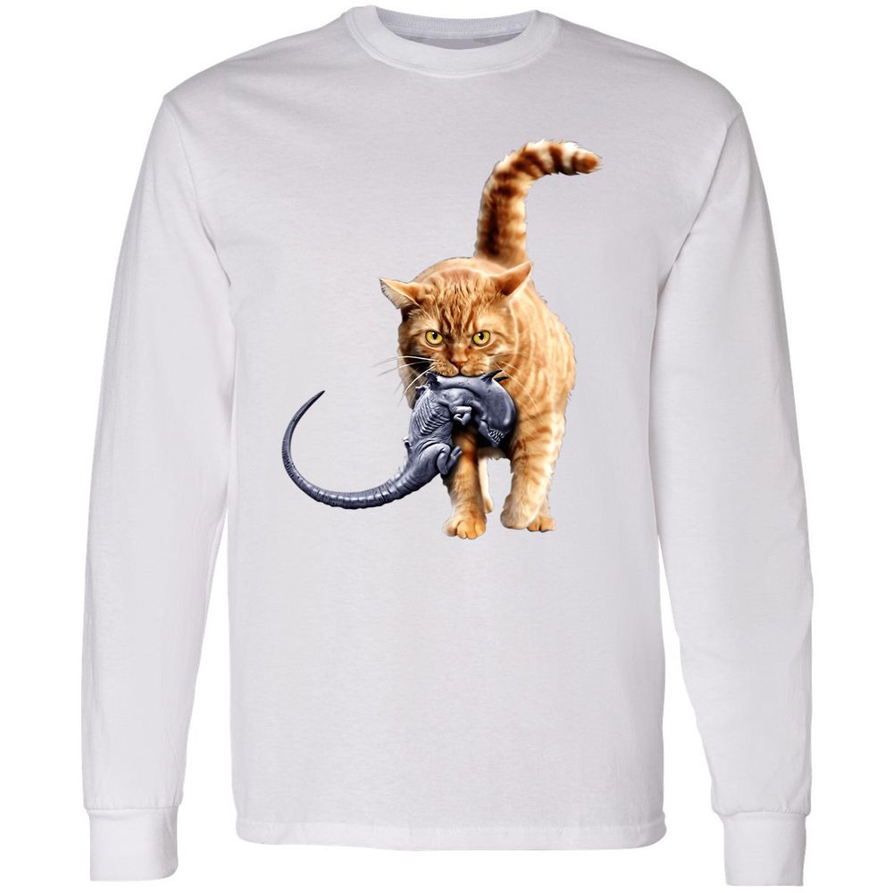 Long Sleeve T-Shirt - LHUPHSLP - White - 5