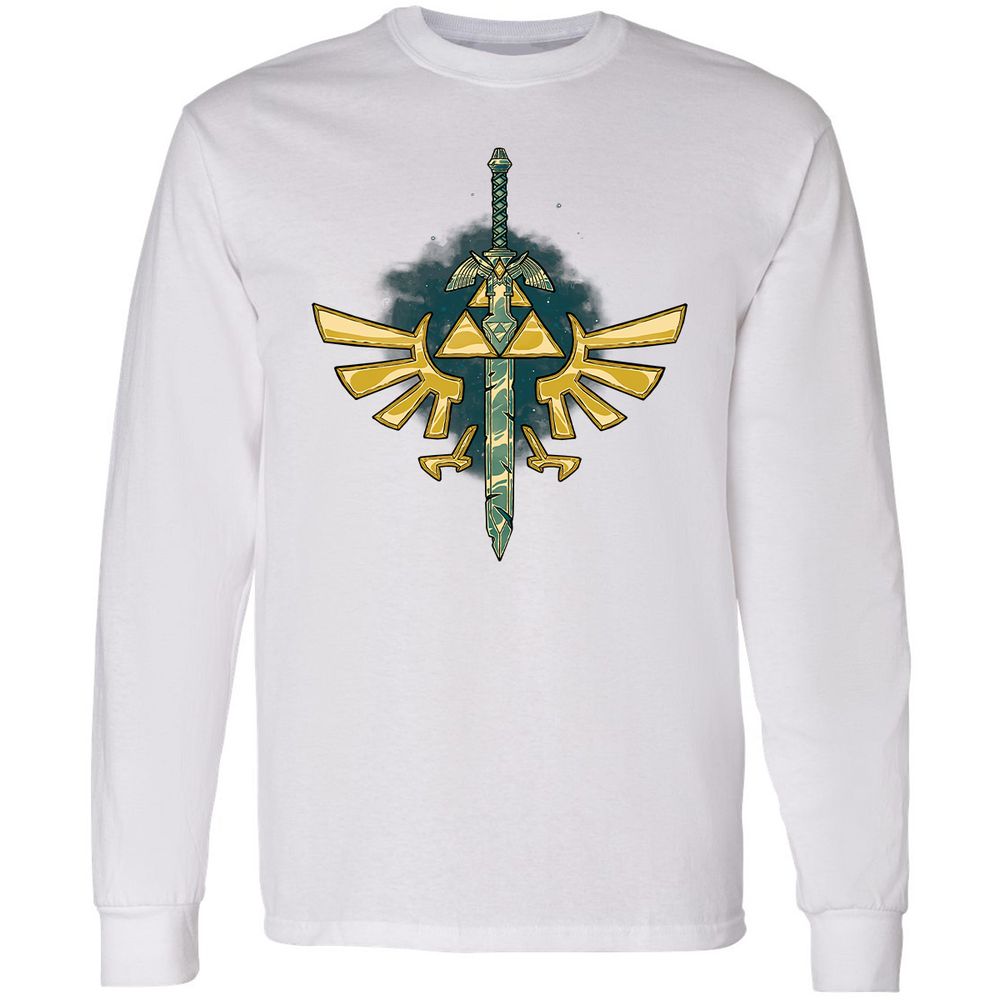 Long Sleeve T-Shirt - GRQ14H2W - White - 5