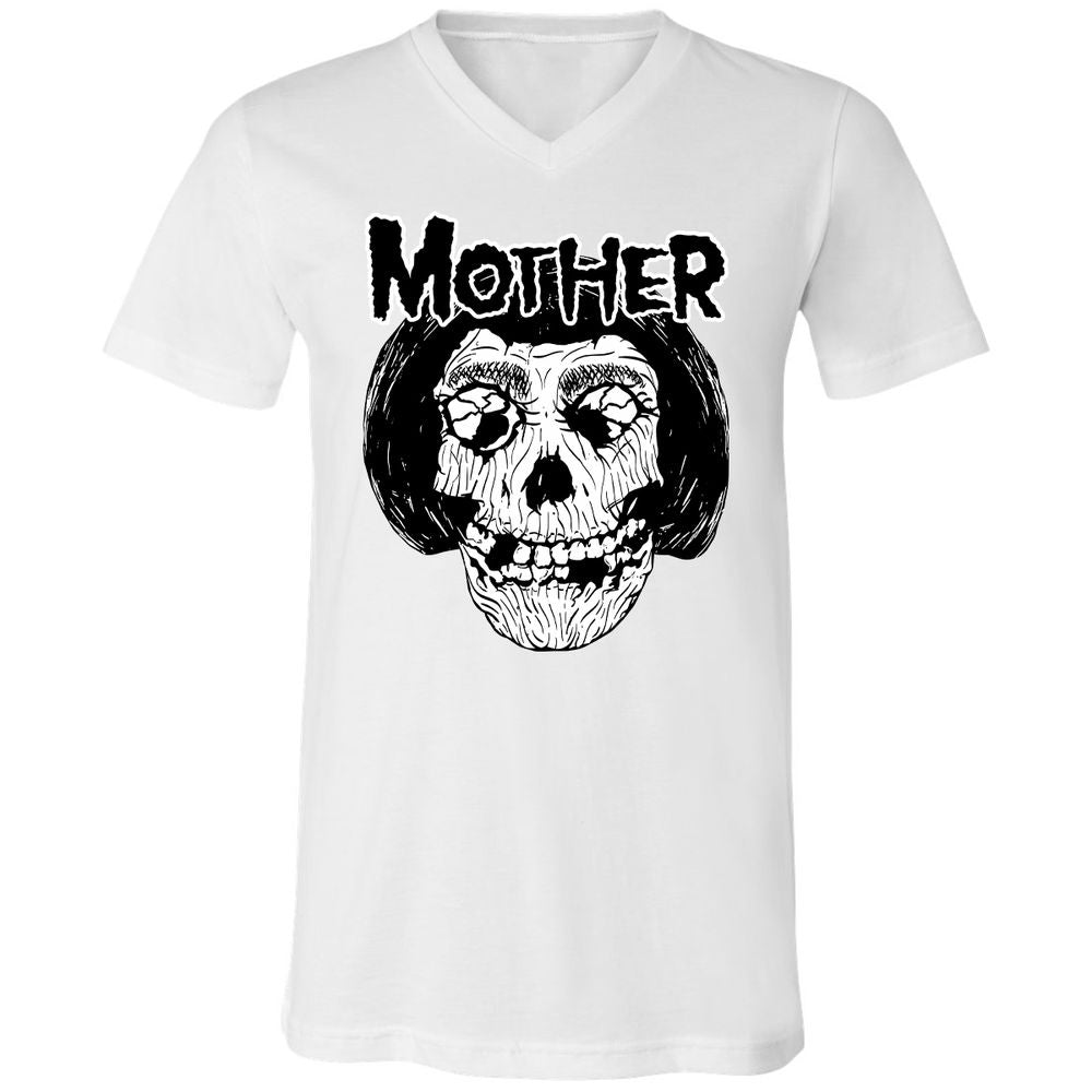 Unisex V-Neck T-Shirt - RAUZJQY5 - White - 5