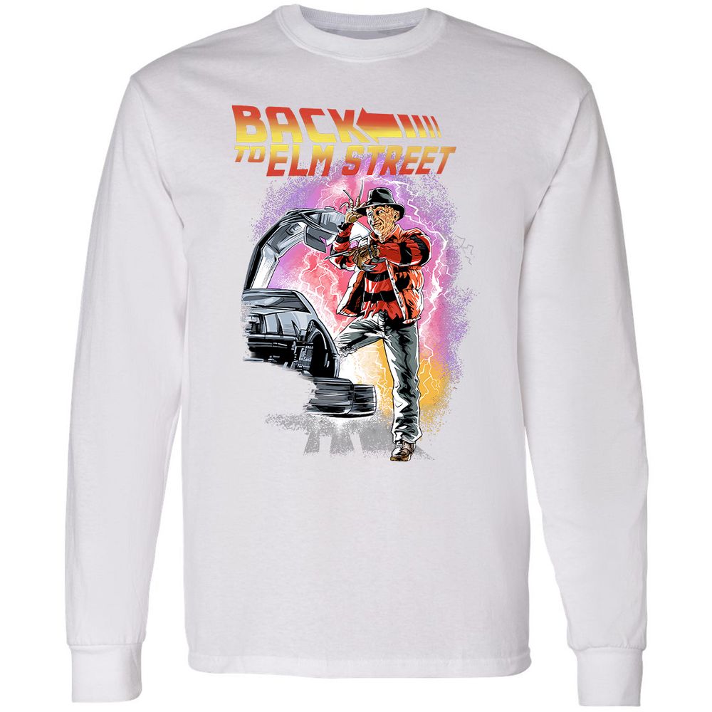 Long Sleeve T-Shirt - T7QL9NPA - White - 5