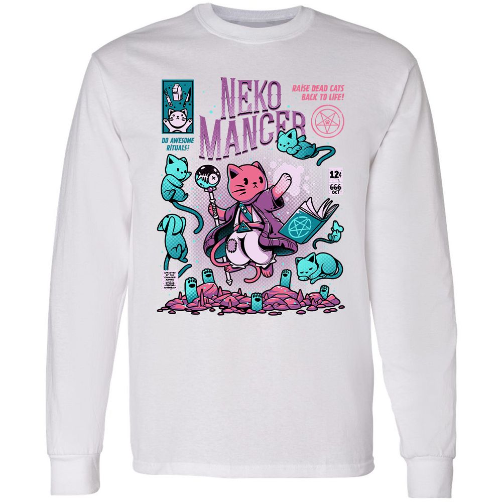 Long Sleeve T-Shirt - 3DZR2M9G - White - 5