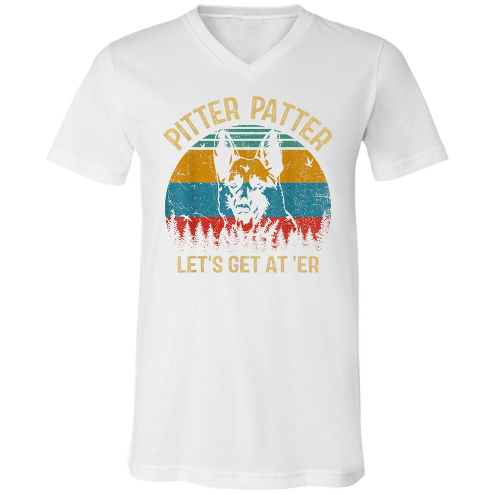 Unisex V-Neck T-Shirt - VYGLN8F2 - White - 5
