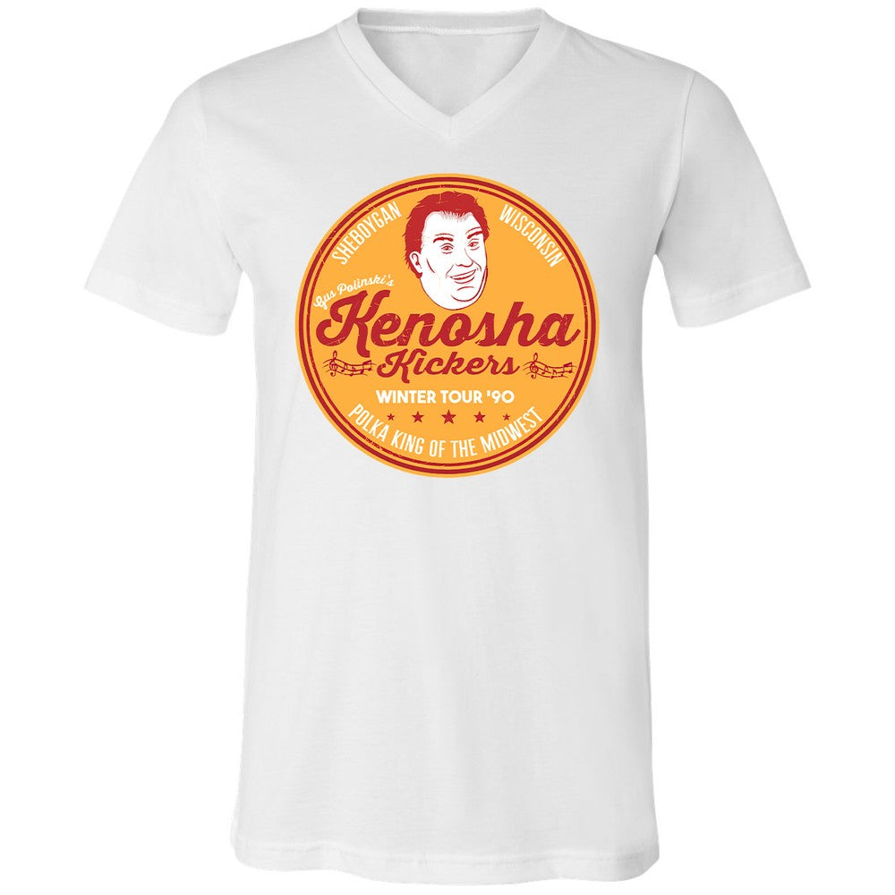 Unisex V-Neck T-Shirt - 7LBLD2CJ - White - 5