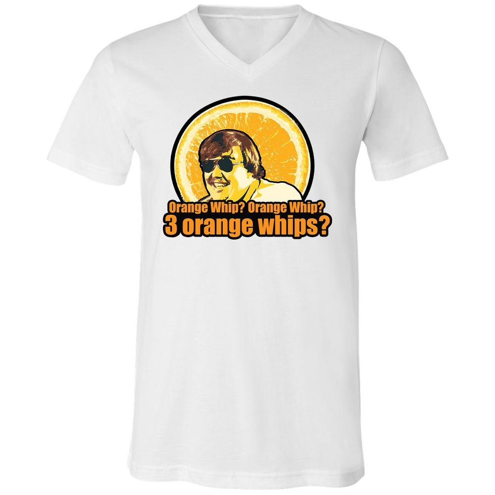 Unisex V-Neck T-Shirt - 6NMXD9EF - White - 5