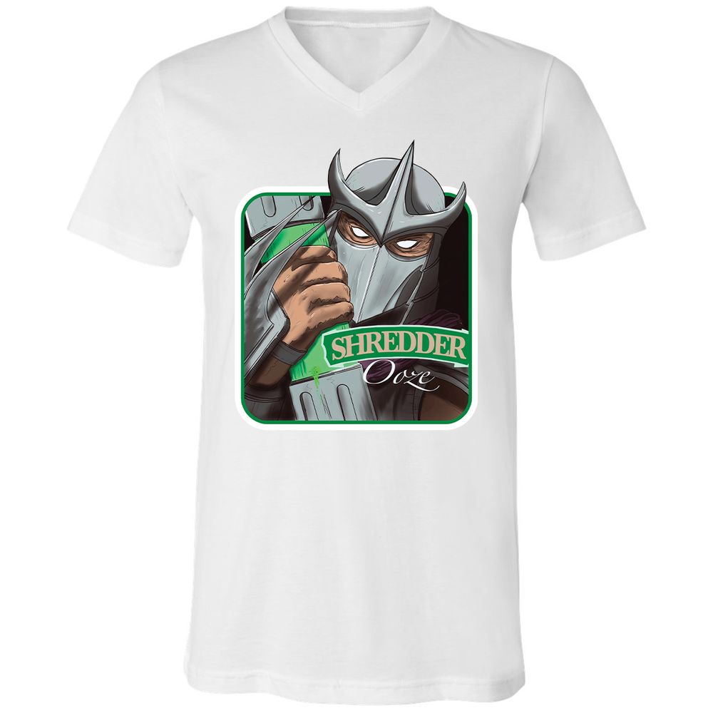 Unisex V-Neck T-Shirt - 45NWF4YQ - White - 5