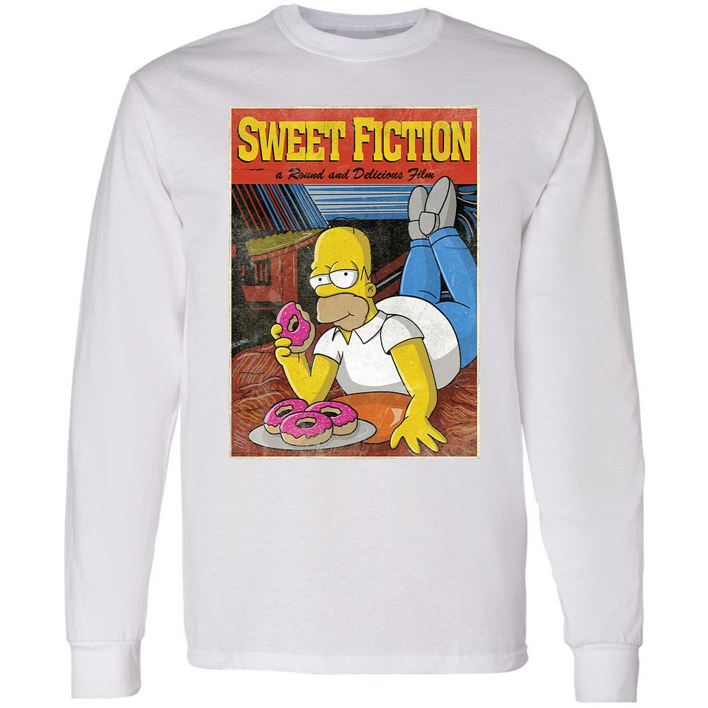 Long Sleeve T-Shirt - WHHYFUBH - White - 5
