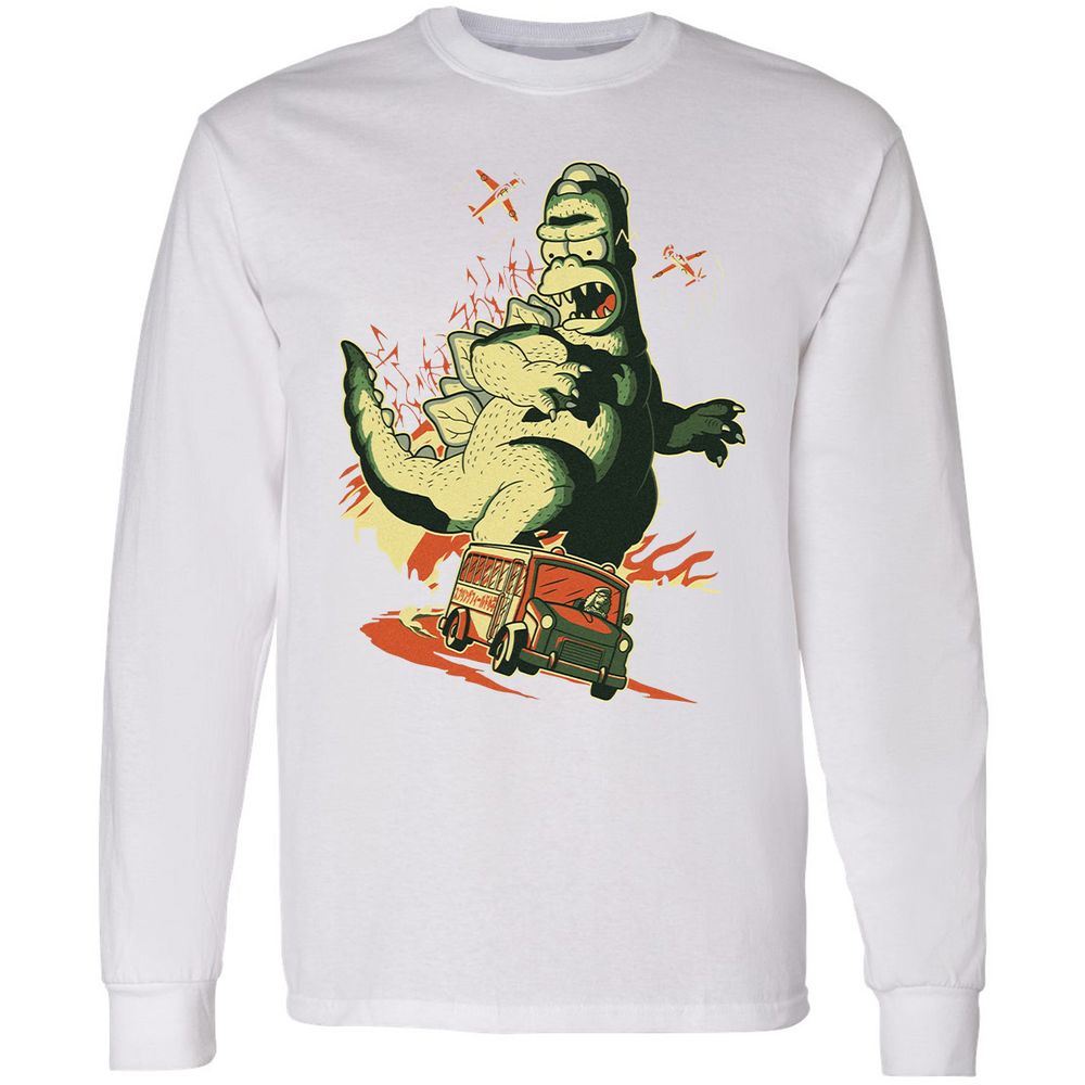 Long Sleeve T-Shirt - Z1ZSQVXP - White - 5