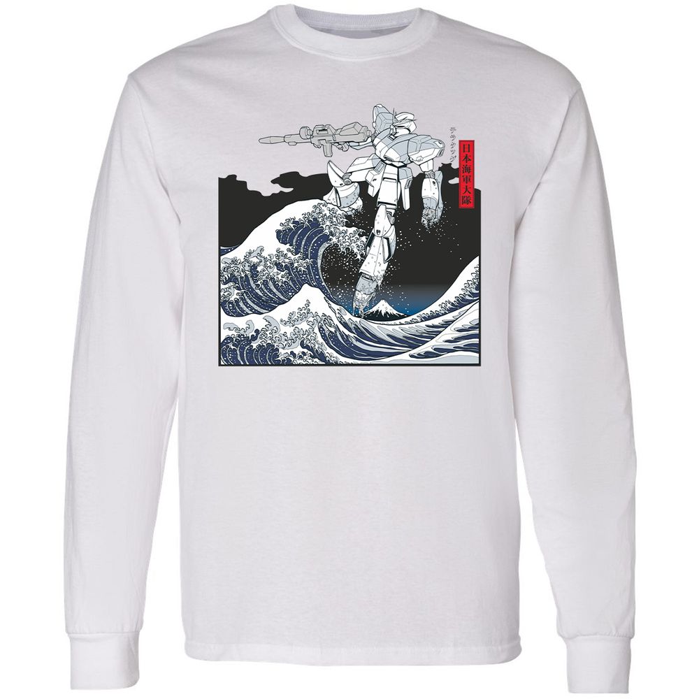 Long Sleeve T-Shirt - RDDH217Q - White - 5