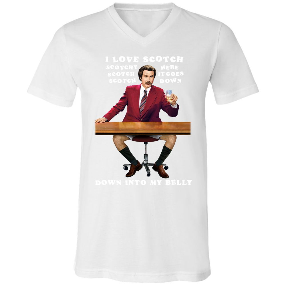 Unisex V-Neck T-Shirt - NYP7YN2Y - White - 5