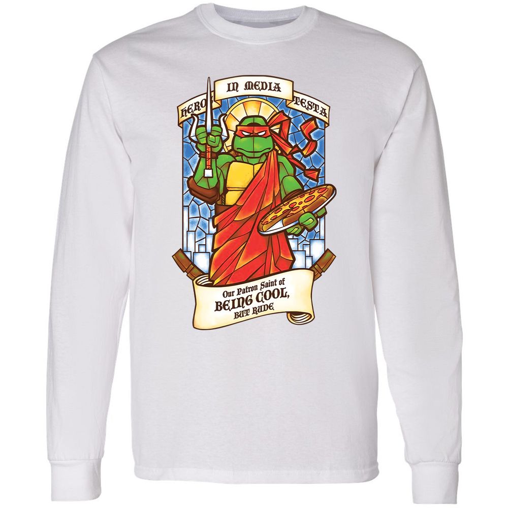 Long Sleeve T-Shirt - YLQ5ELGX - White - 5