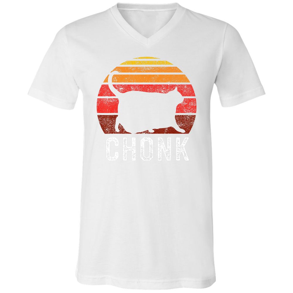 Unisex V-Neck T-Shirt - 25TJ8DGA - White - 5