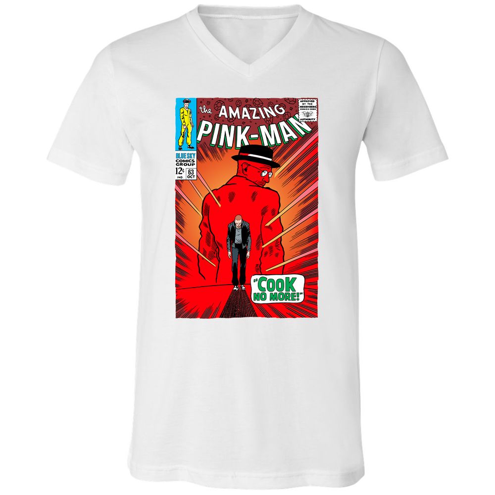 Unisex V-Neck T-Shirt - SK6CWFYK - White - 5
