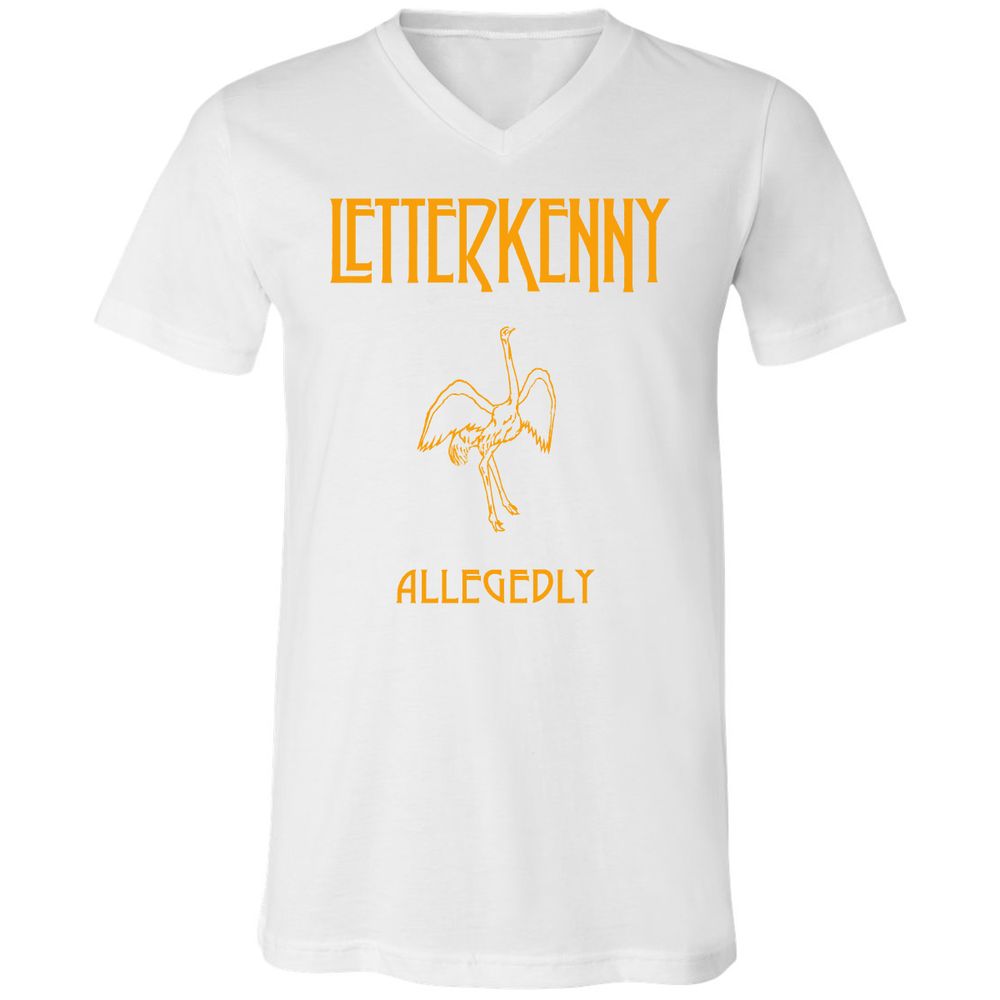 Unisex V-Neck T-Shirt - 6164ZZED - White - 5