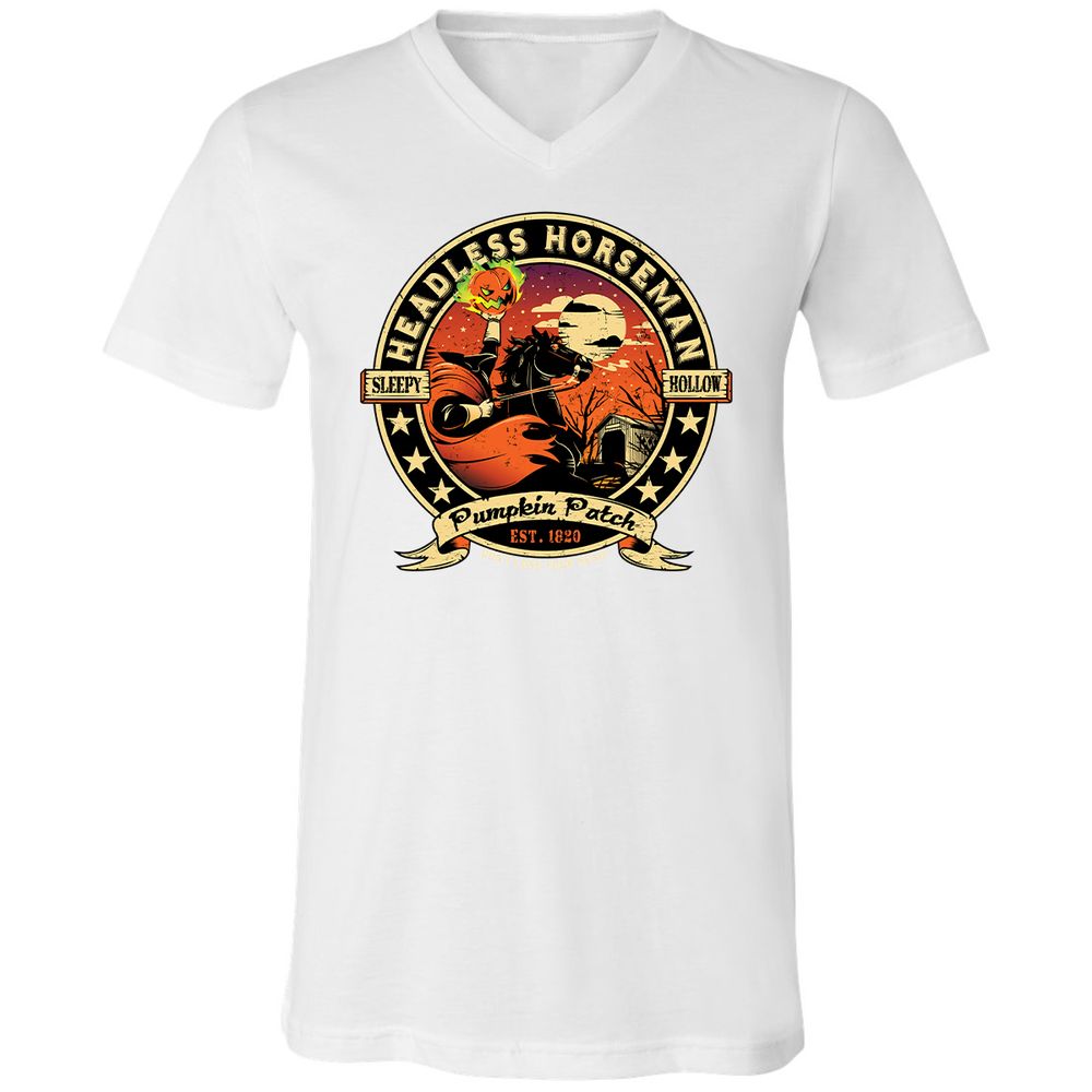Unisex V-Neck T-Shirt - K6WETU45 - White - 5