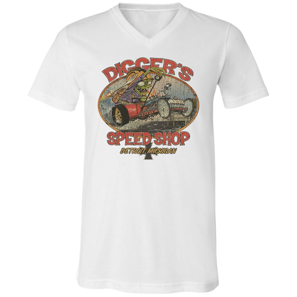 Digger's Speed Shop 1967 - White - 5