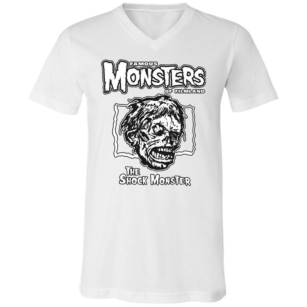 Unisex V-Neck T-Shirt - EKHLPCPA - White - 5