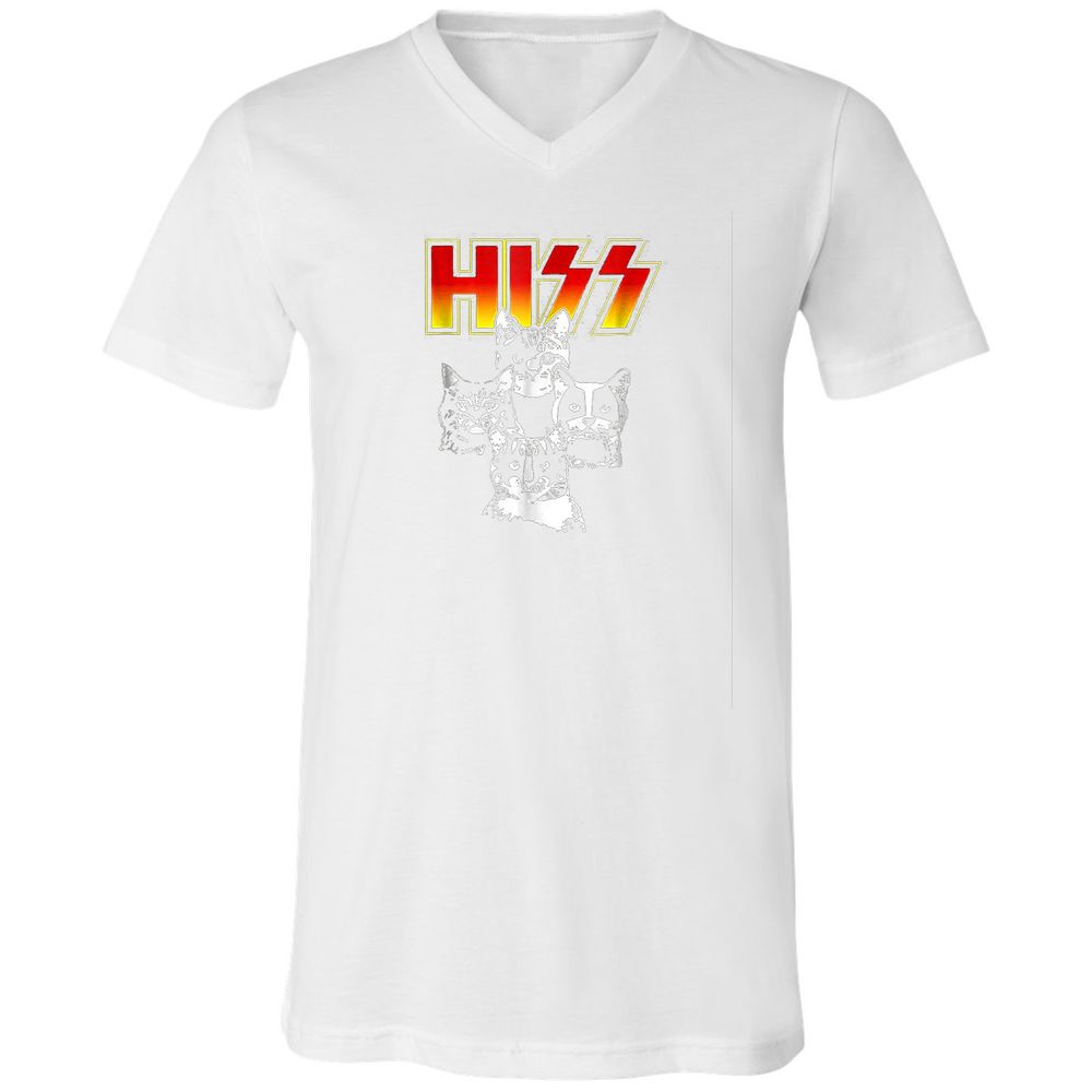 Unisex V-Neck T-Shirt - CGVMBM3W - White - 5