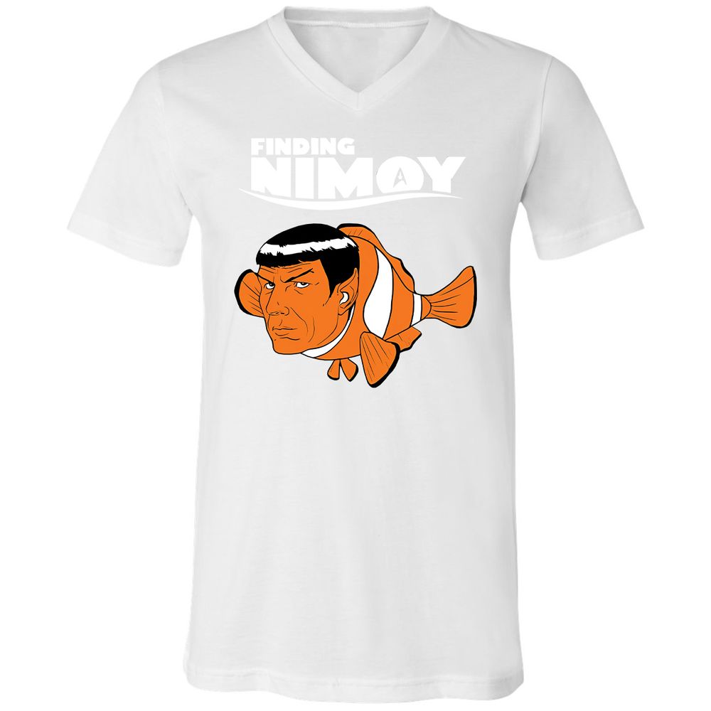 Unisex V-Neck T-Shirt - 3S12RJ3G - White - 5