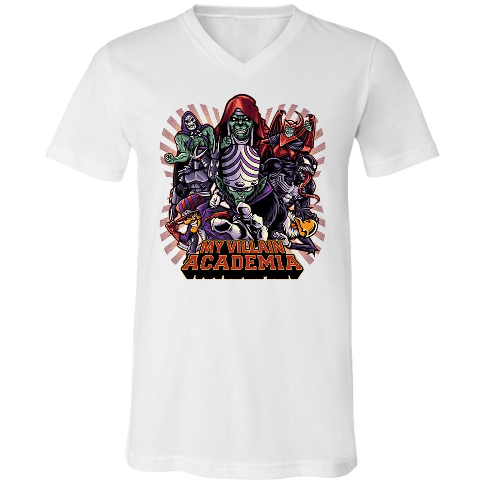 Unisex V-Neck T-Shirt - G3E5142V - White - 5