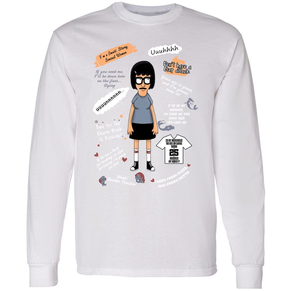 Long Sleeve T-Shirt - XKCET6CM - White - 5