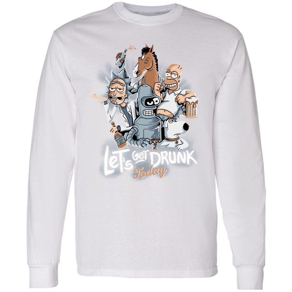 Long Sleeve T-Shirt - JDUNAUYS - White - 5