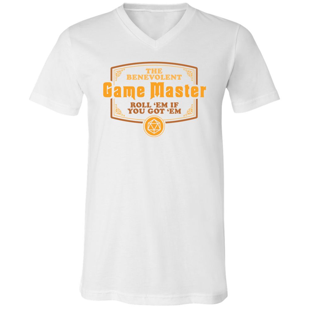 Unisex V-Neck T-Shirt - N5TVRK7S - White - 5