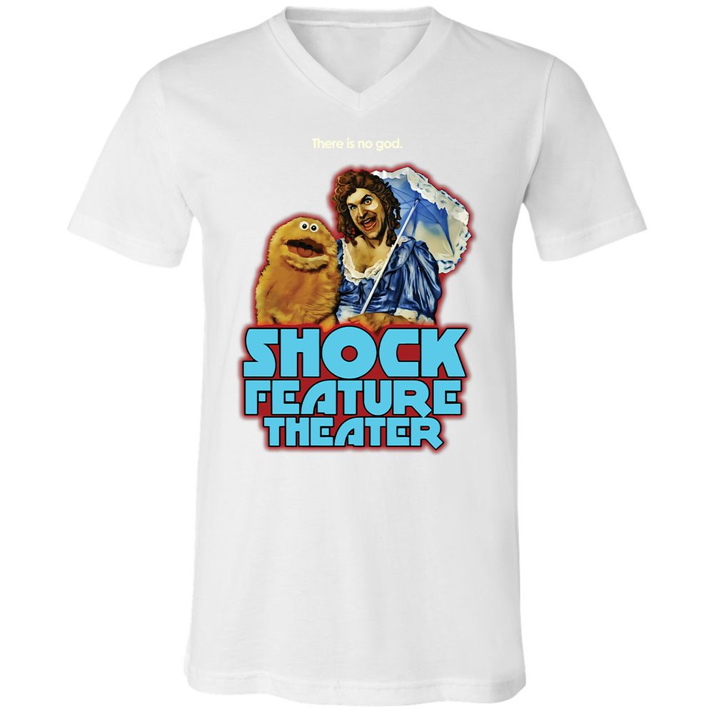 Unisex V-Neck T-Shirt - 7PRJ6ZAE - White - 5