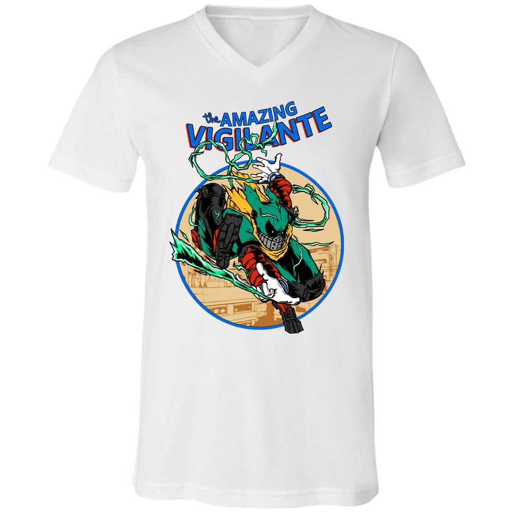 Unisex V-Neck T-Shirt - SC2RR7M5 - White - 5
