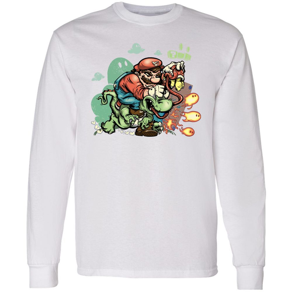 Long Sleeve T-Shirt - NMCTZXHH - White - 5