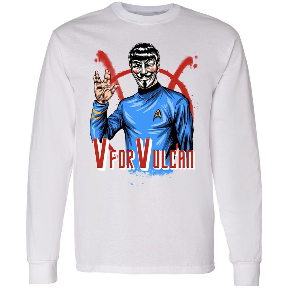 Long Sleeve T-Shirt - M1CHUQ8X - White - 5