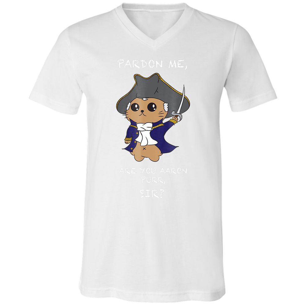 Unisex V-Neck T-Shirt - 1KCKLWAA - White - 5