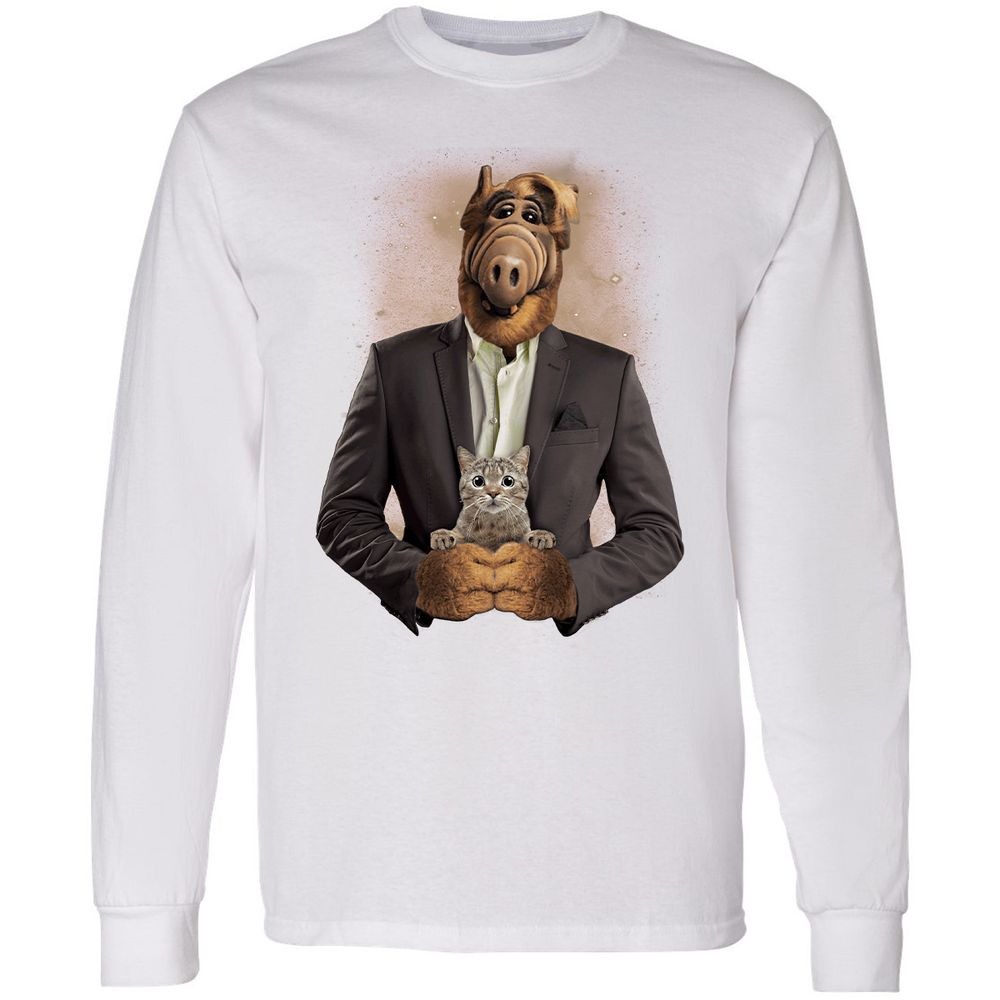 Long Sleeve T-Shirt - XUT5TWE8 - White - 5