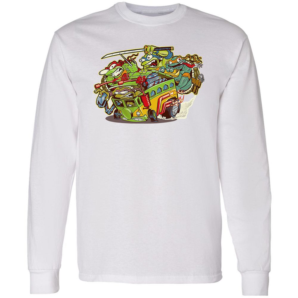 Long Sleeve T-Shirt - Y9TH2G6Z - White - 5