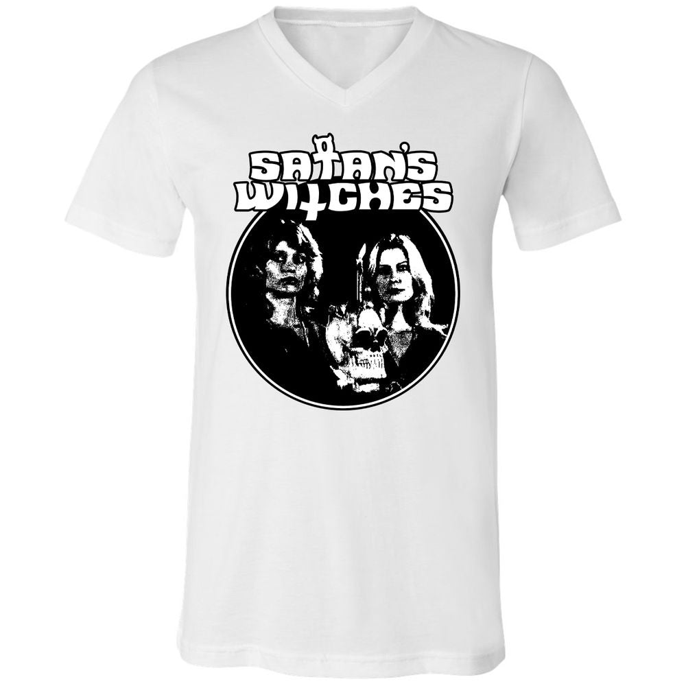 Unisex V-Neck T-Shirt - ZT5M5KW8 - White - 5
