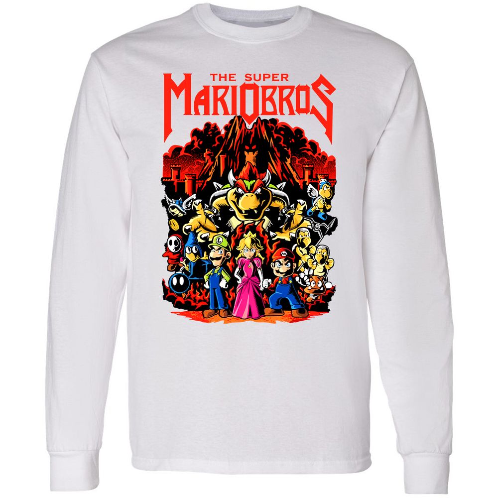 Long Sleeve T-Shirt - 8ZMR8XPP - White - 5