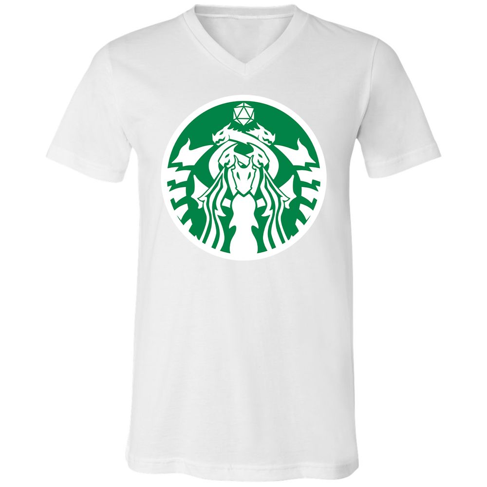 Unisex V-Neck T-Shirt - XXEC85R8 - White - 5