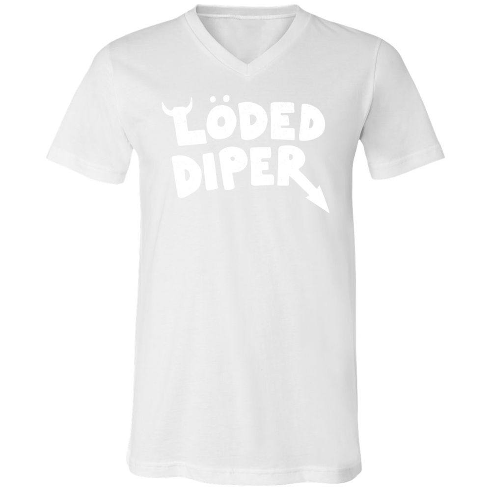 Unisex V-Neck T-Shirt - 1TWPBP3G - White - 5