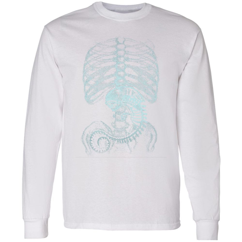 Long Sleeve T-Shirt - M89BJKB4 - White - 5