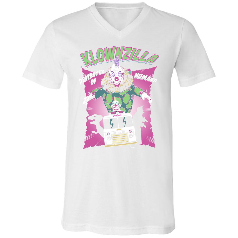 Unisex V-Neck T-Shirt - JAHCMCB4 - White - 5