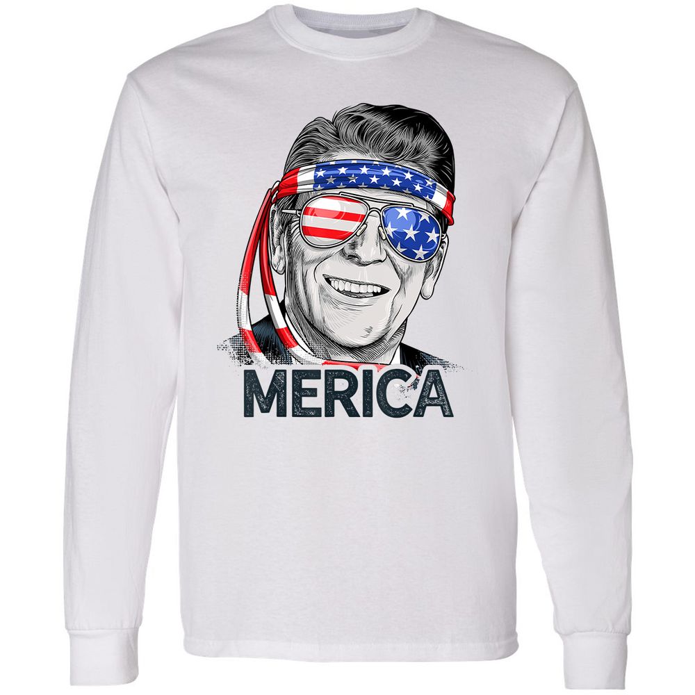 Long Sleeve T-Shirt - JRVTZD3V - White - 5