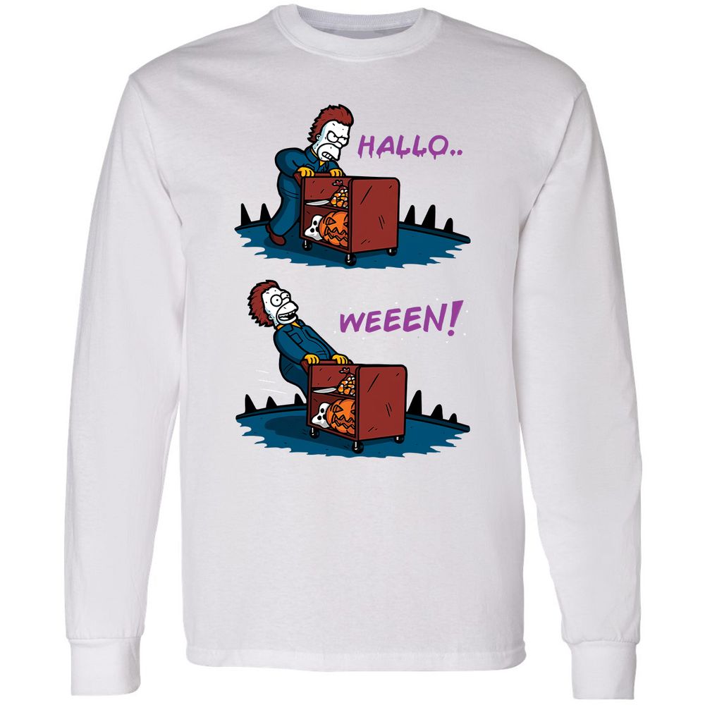 Long Sleeve T-Shirt - F7MVULQP - White - 5
