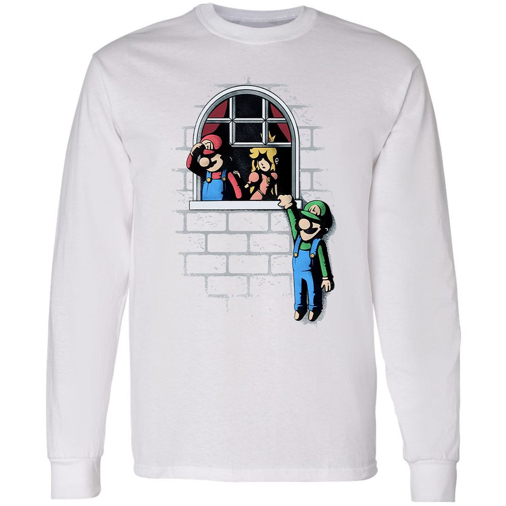 Long Sleeve T-Shirt - V5WH1QD8 - White - 5