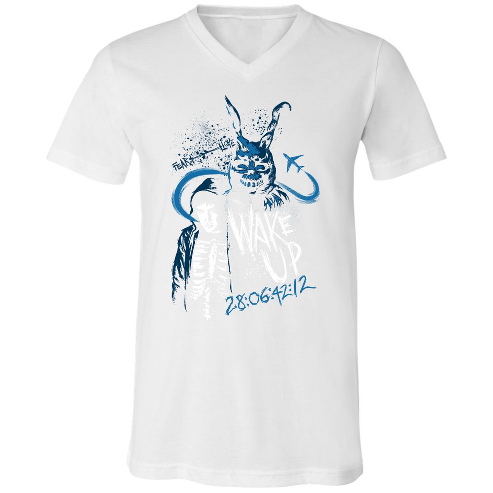 Unisex V-Neck T-Shirt - SB3LH27K - White - 5