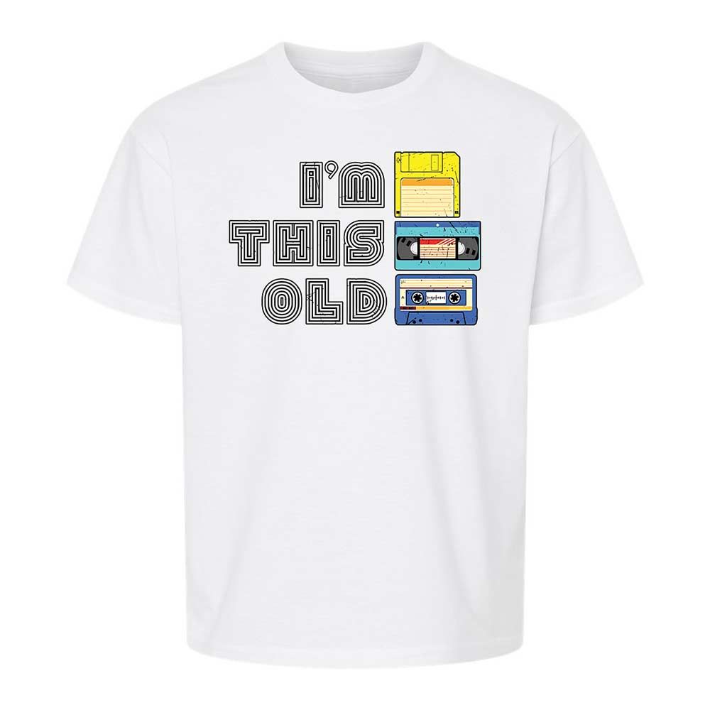 Kids T-Shirt - Black - White - 5